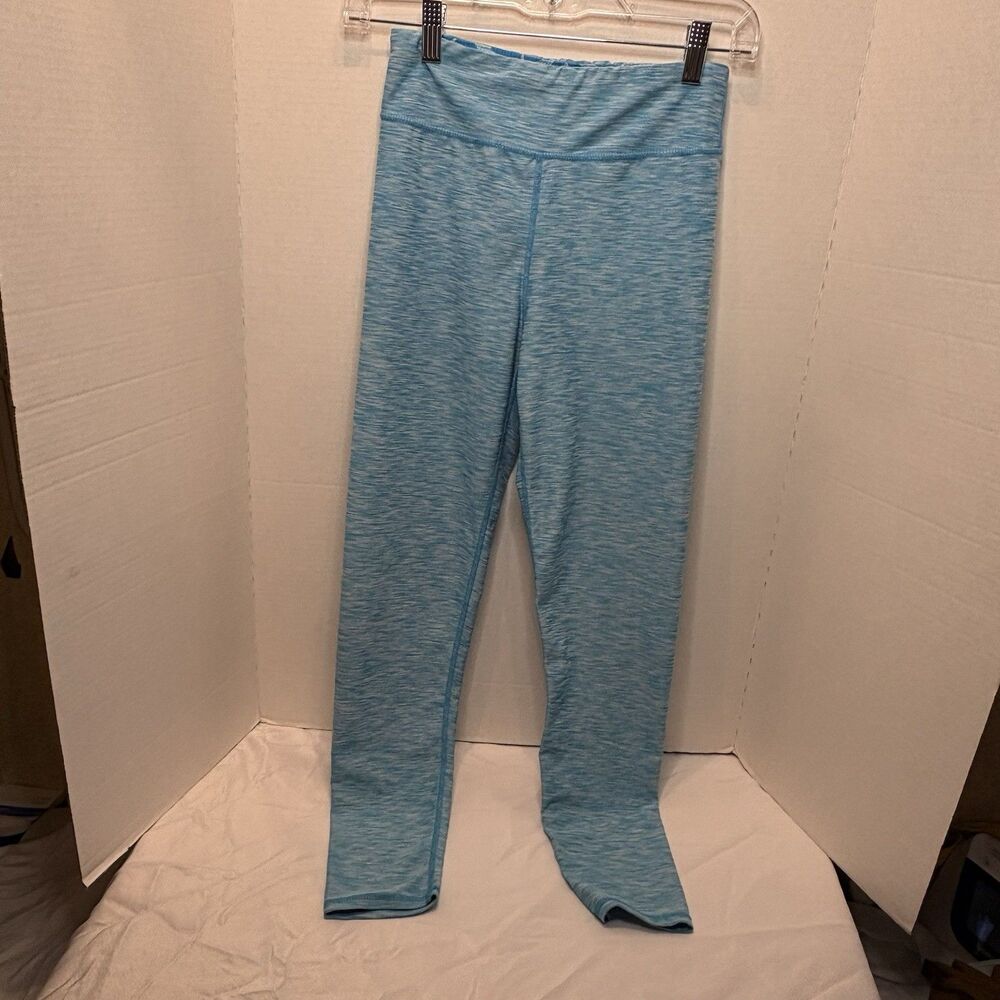 Girl’s Reversible Fila Athletic Leggings Size Large Blue